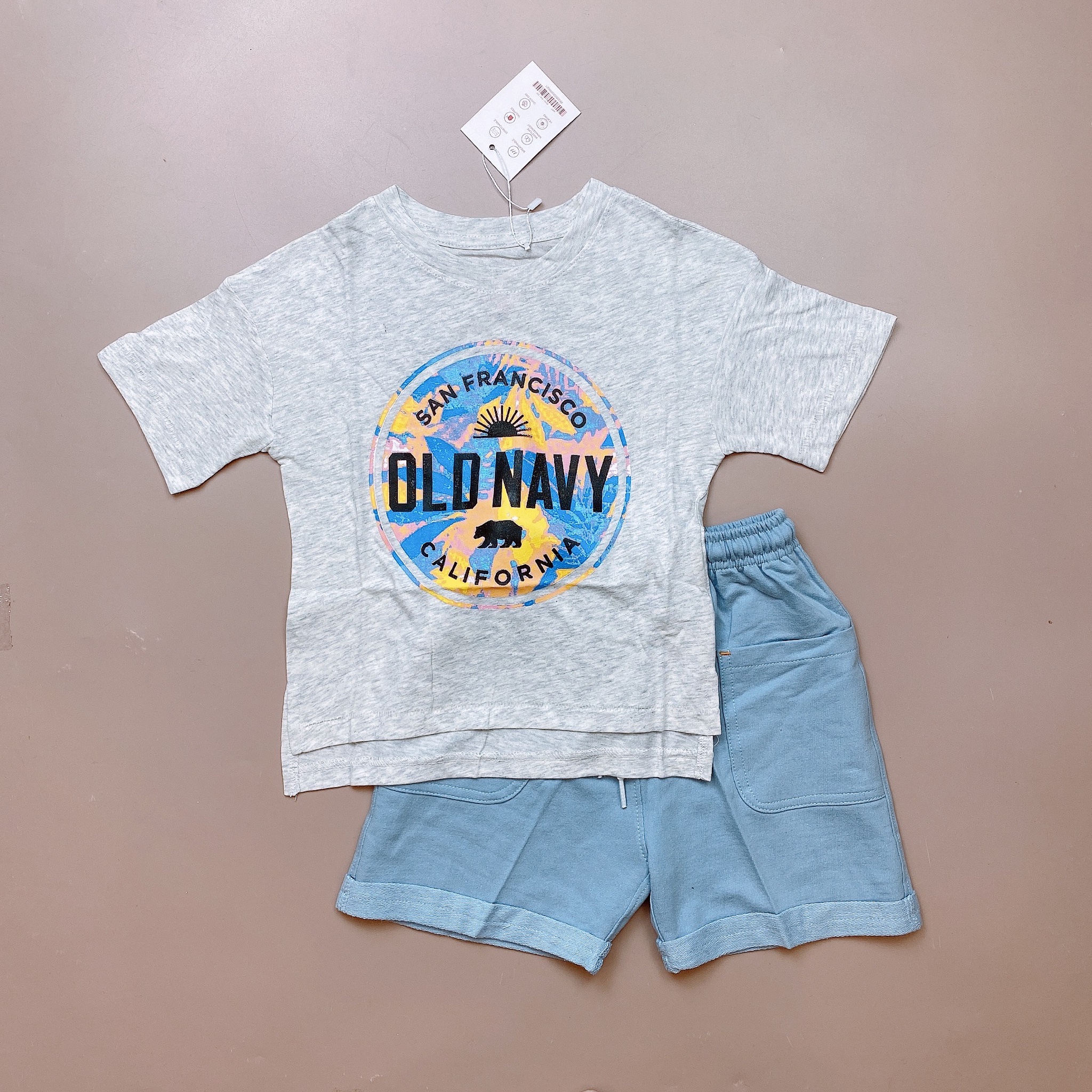 Bộ cotton Ru & C 5 hình size 2 - 7y ( Bảng màu 2 )