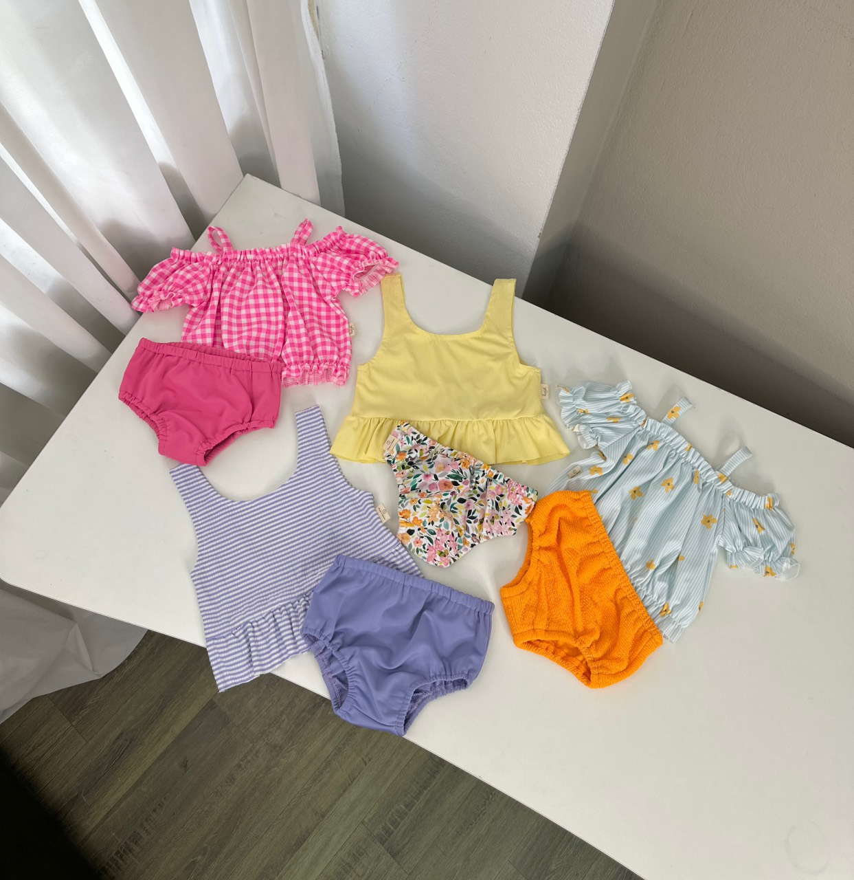 Bộ bơi rời harifa 4 mẫu BG size 1 - 6y