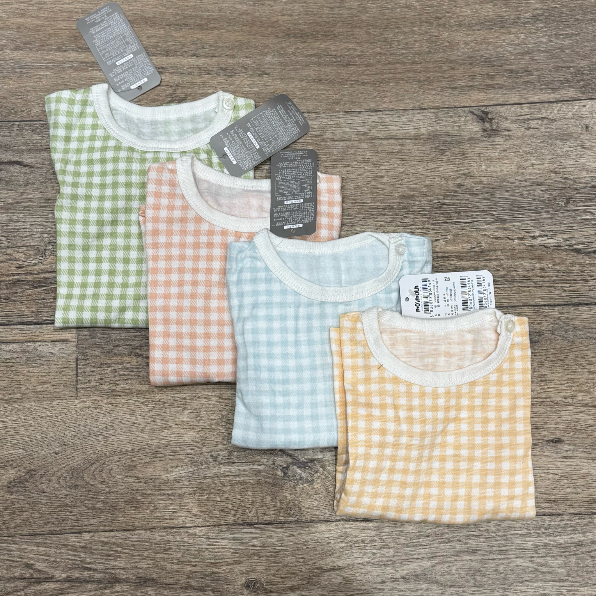 Bộ cotton vải dư Hàn nhiều mẫu Bé Trai Bé Gái size 80 - 120