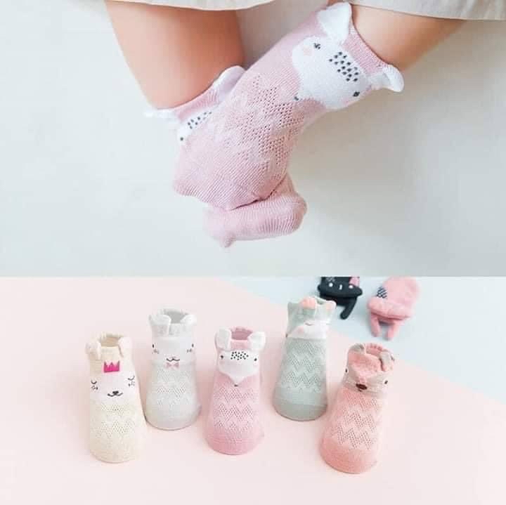 Set 5 tất lưới Tiny alpaca BTBG