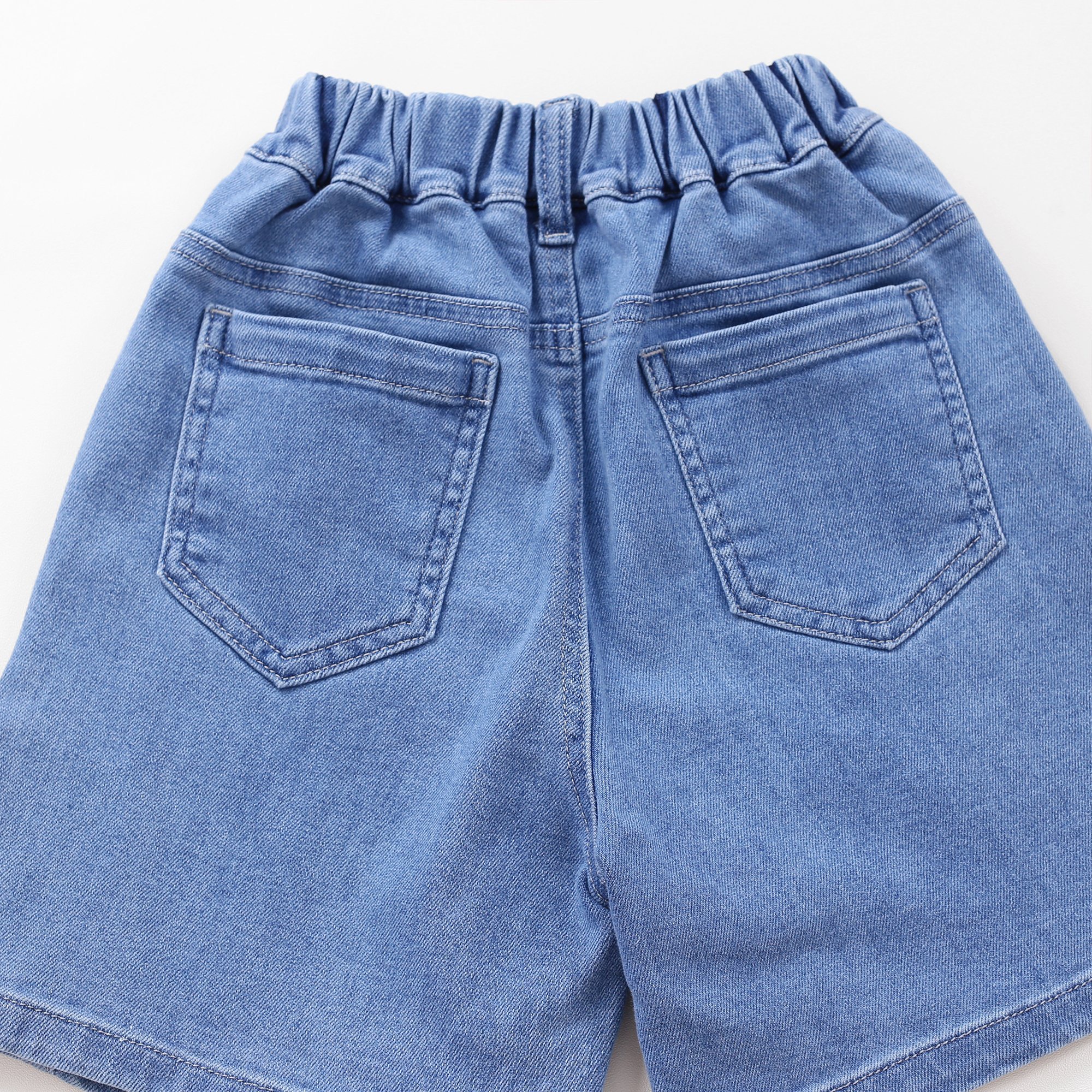 Quần short Nexxi jean mềm 2 màu BG size 3-14y