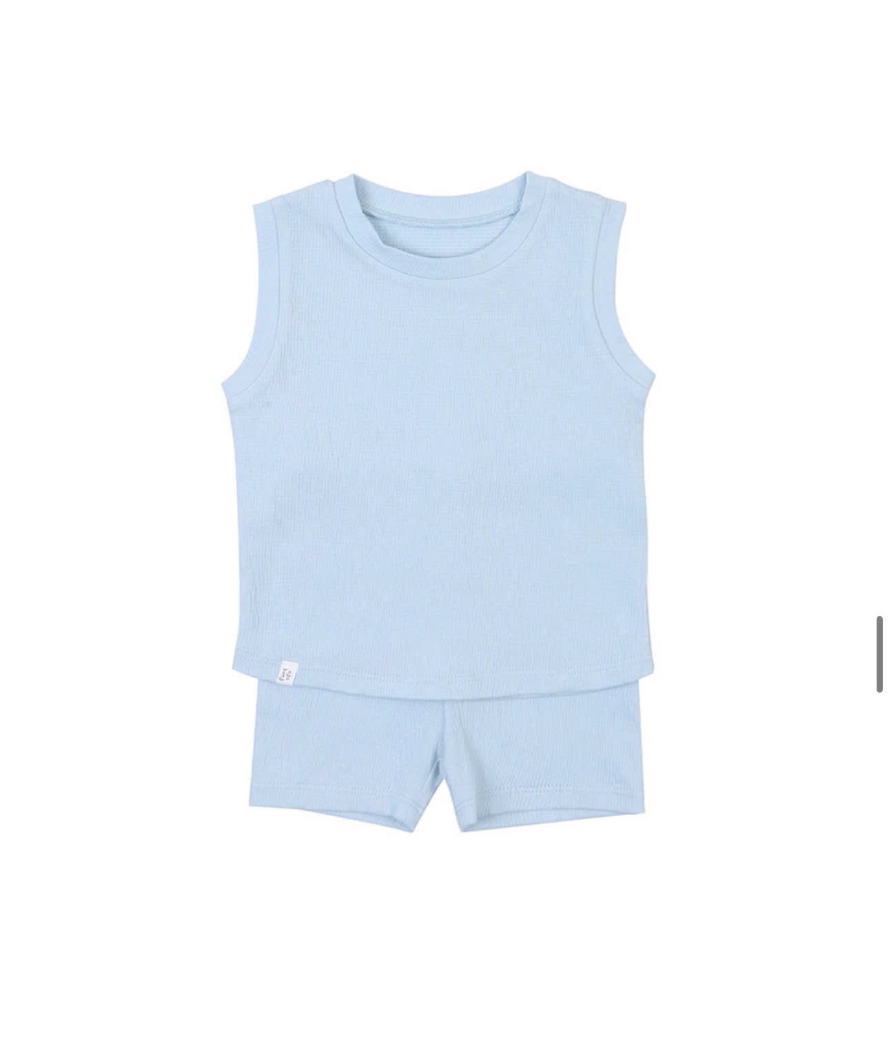 Bộ sát nách Agabang xuất Hàn trơn nhiều màu cho bé size 80-120