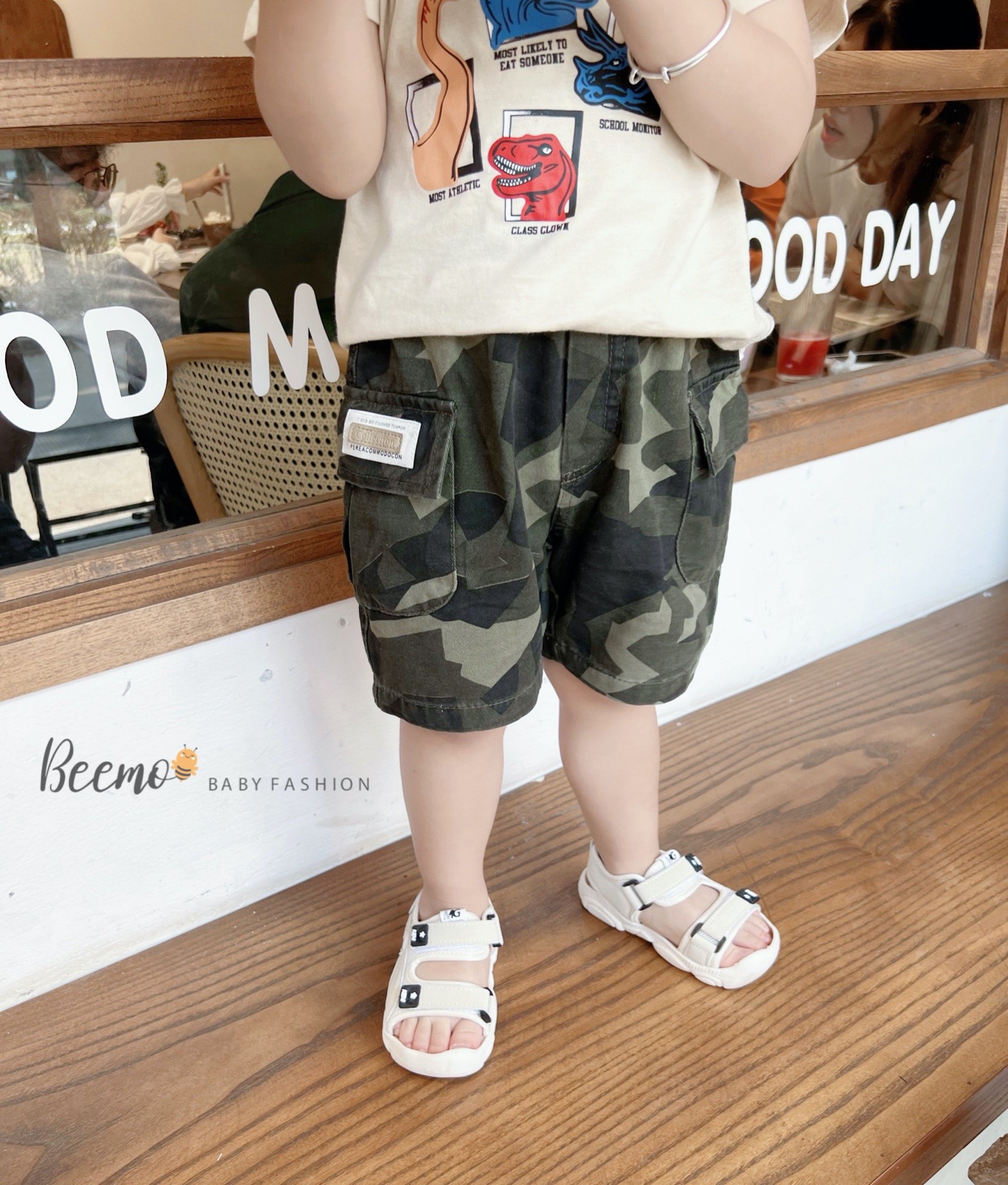 Quần short Beemo zan zi 2 màu BT