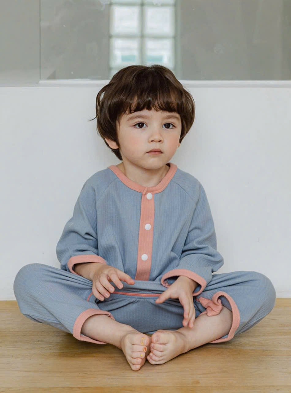 Body nỉ tăm xuất Hàn phối nhiều màu size 80 - 120
