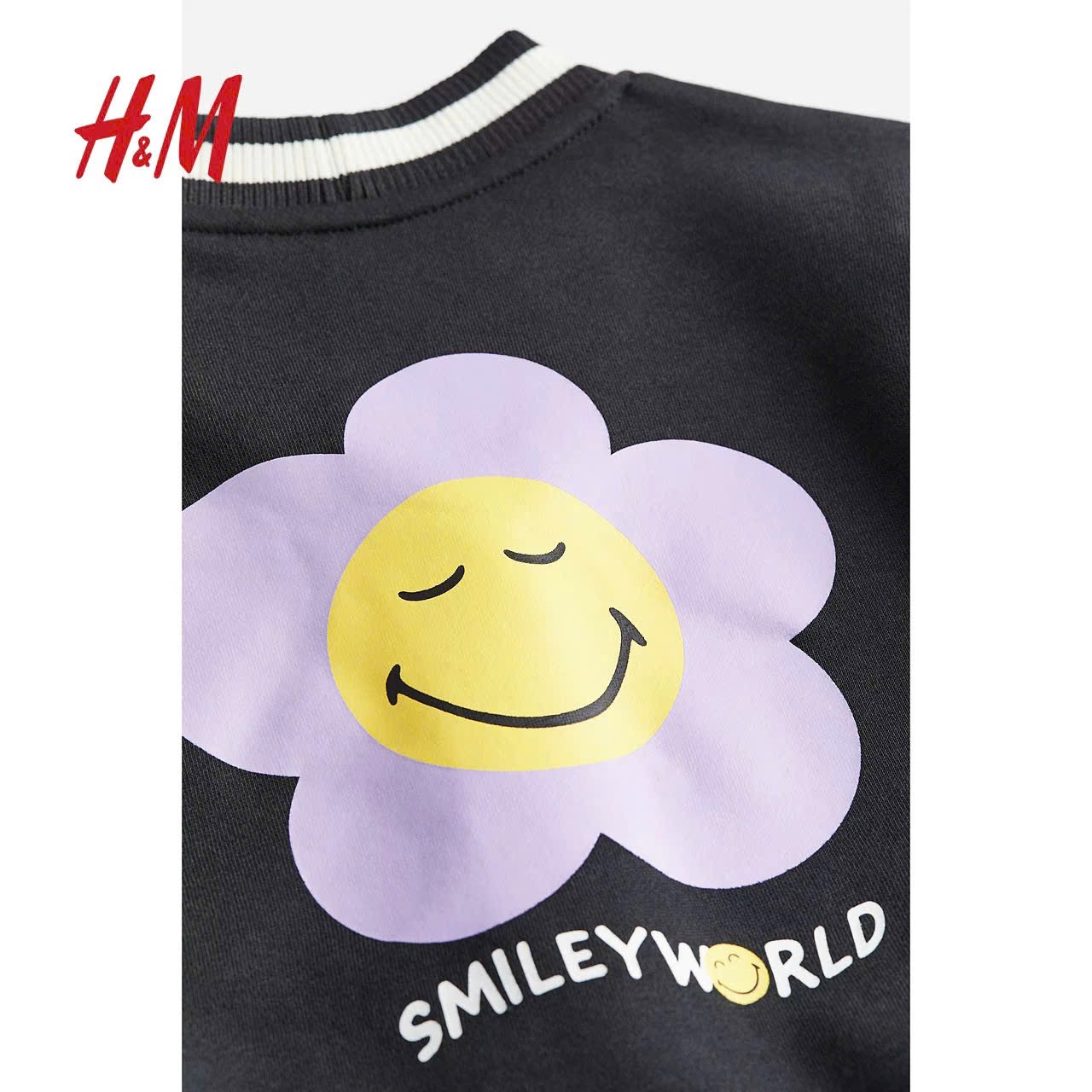 Áo khoác nỉ bomber HM 3 mẫu Bé Gái size 2 - 10y