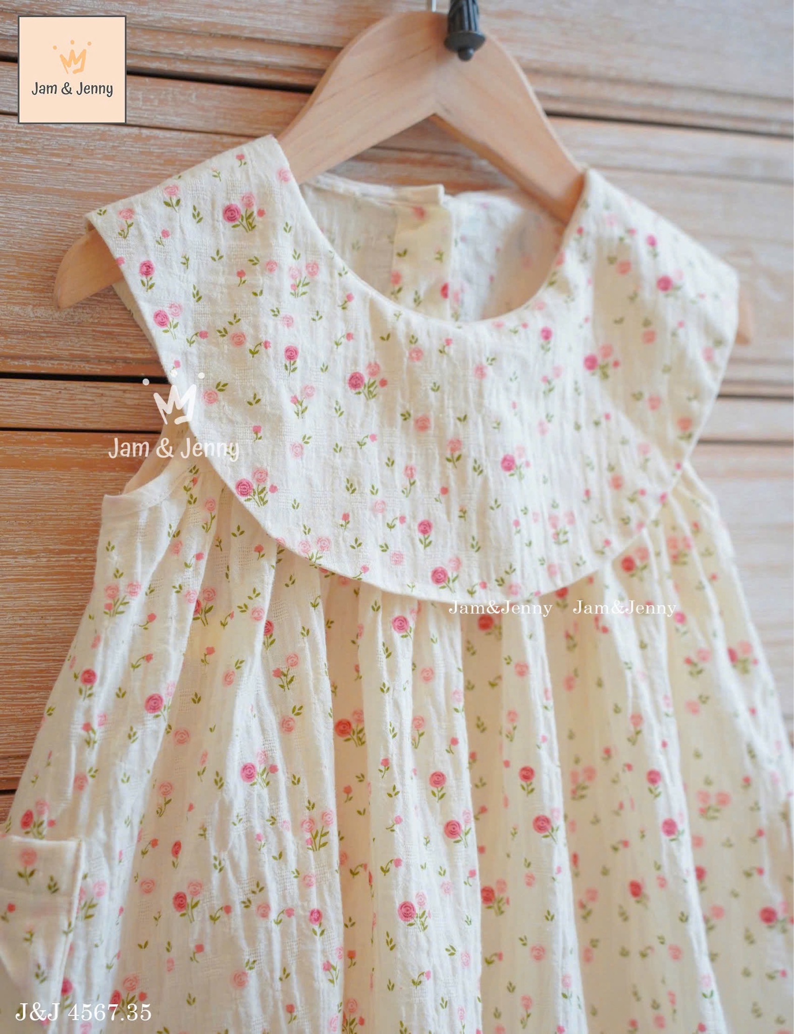 JJ 4567 - Váy đũi Jam & Jenny hoa nhí bé gái size 2-12y