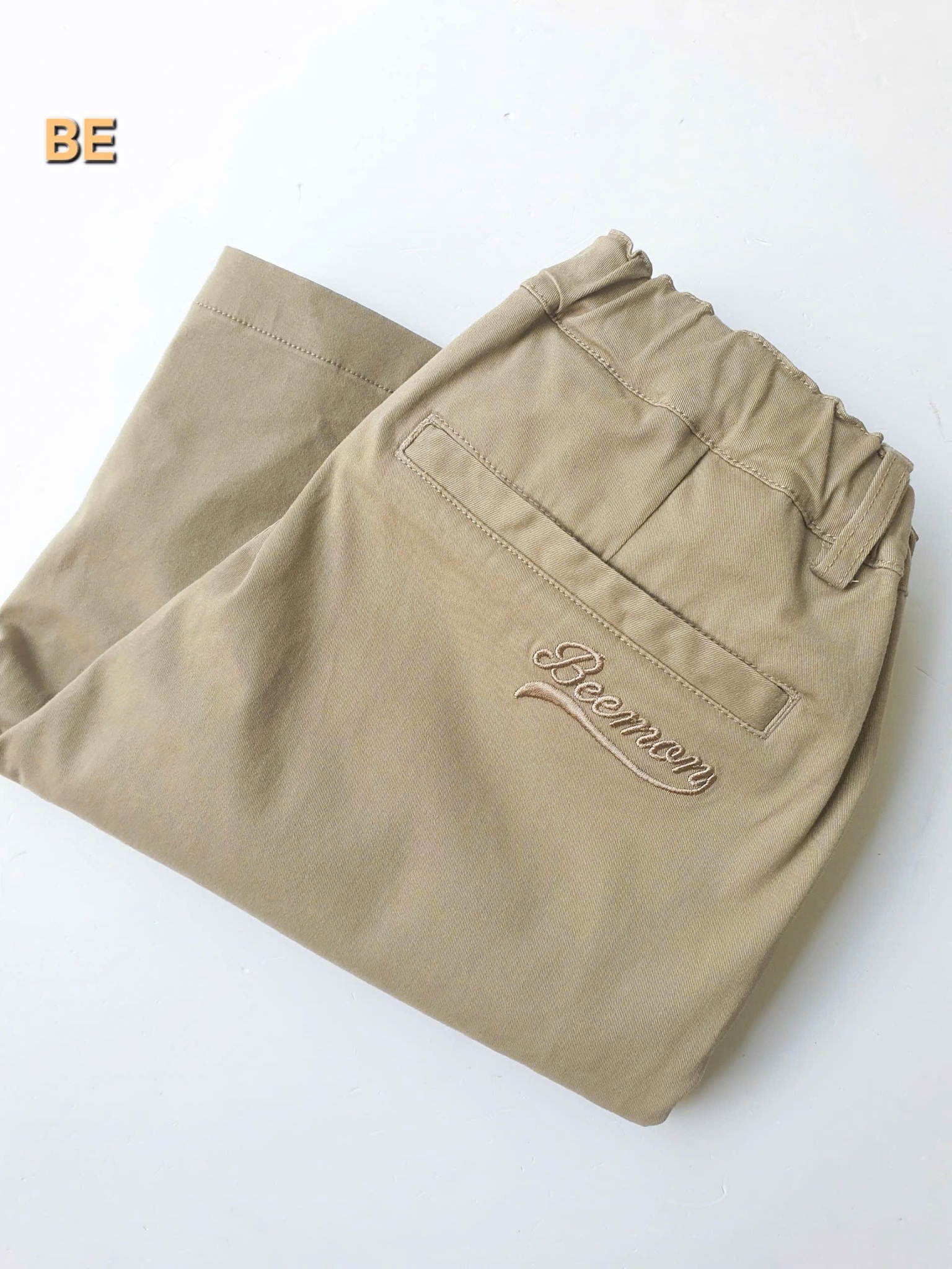 Quần kaki Beemon giặt mềm đồng phục 3 màu cho bé size 120-160