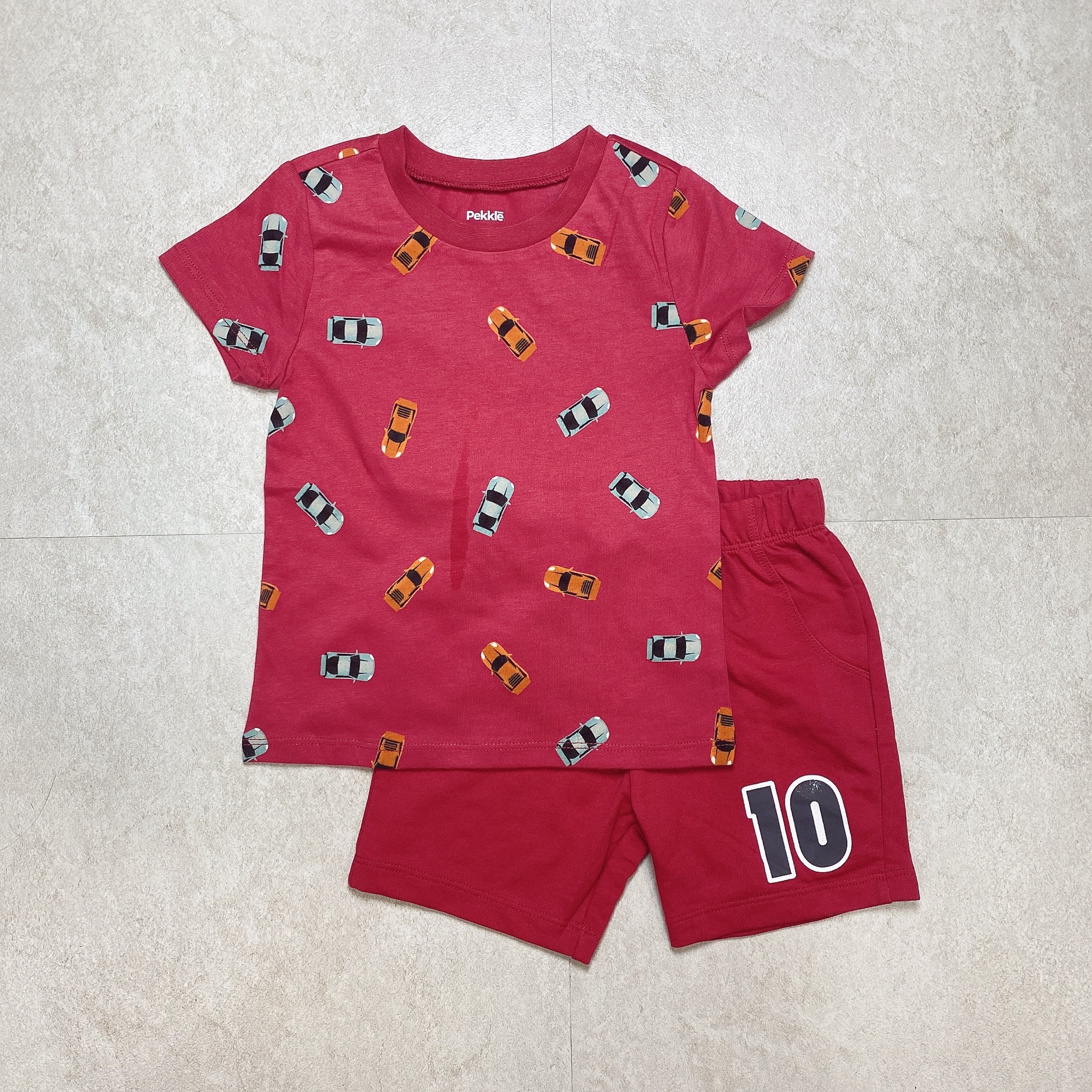 Bộ cotton Pekkle nhiều mẫu Bé Trai size 12m - 5y