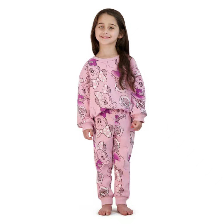 Bộ nỉ bông Disney Juniors nhiều hình dòng Nhí size 12m - 5y