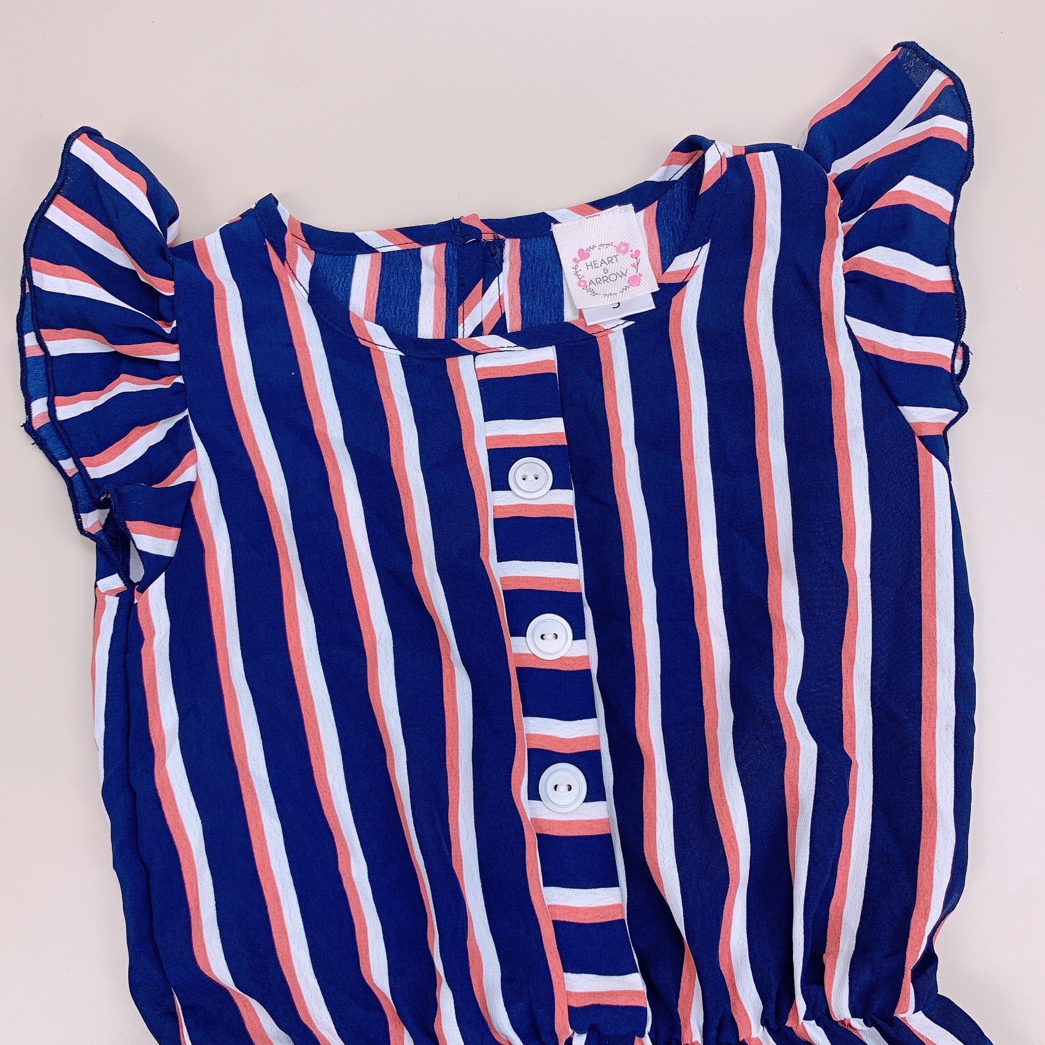 Jumpsuit Heartandarrow voan cát nhiều hoạ tiết BG