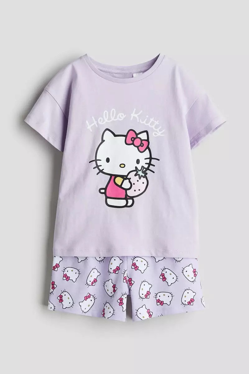 Bộ cotton HM nhiều hình dòng nhí BG size 2-10y