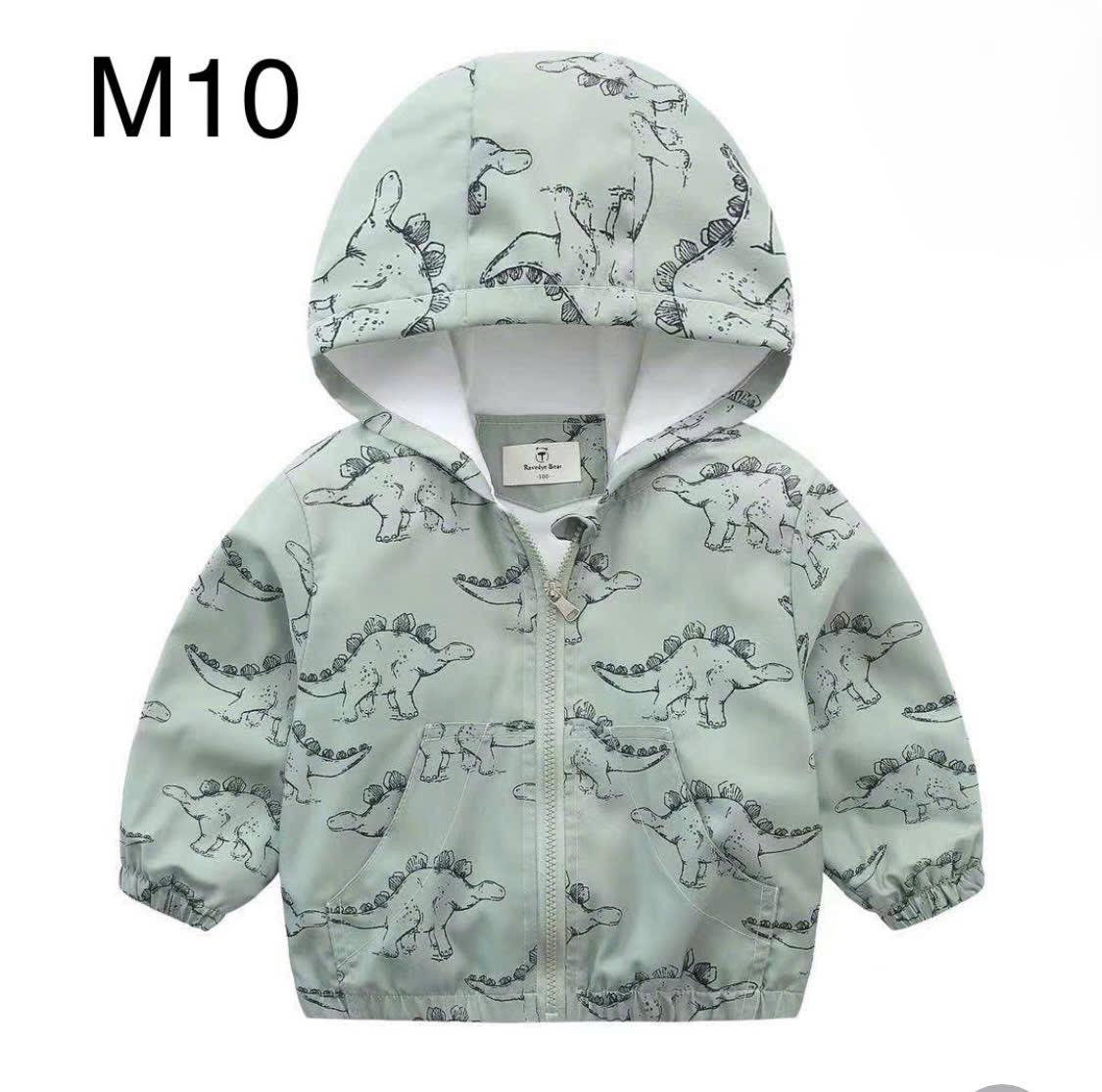2024 - Áo gió lót cotton Ravedye Bear nhiều hình Bé Trai size 100 - 140