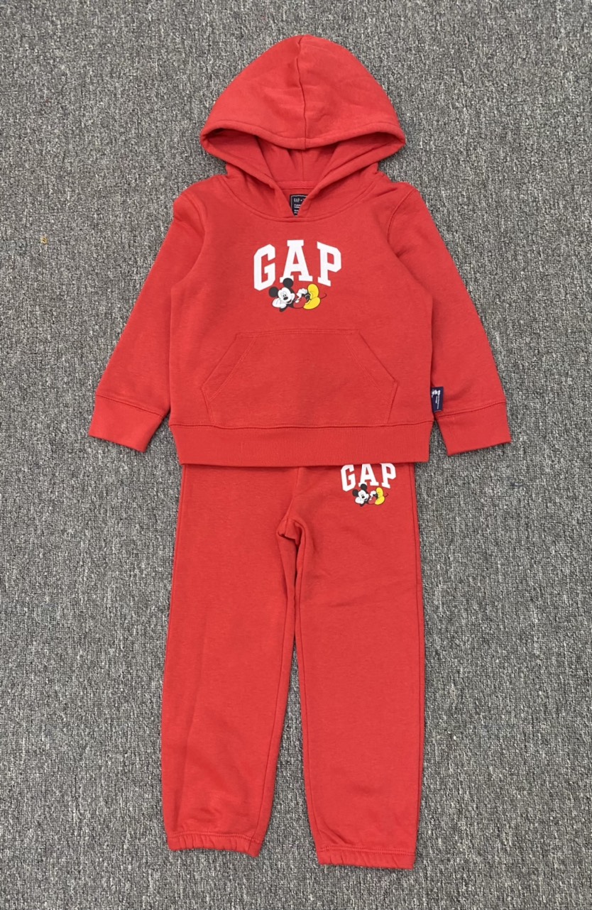 Bộ nỉ bông Babygap in hình mickey nhiều mẫu size 6m - 5y