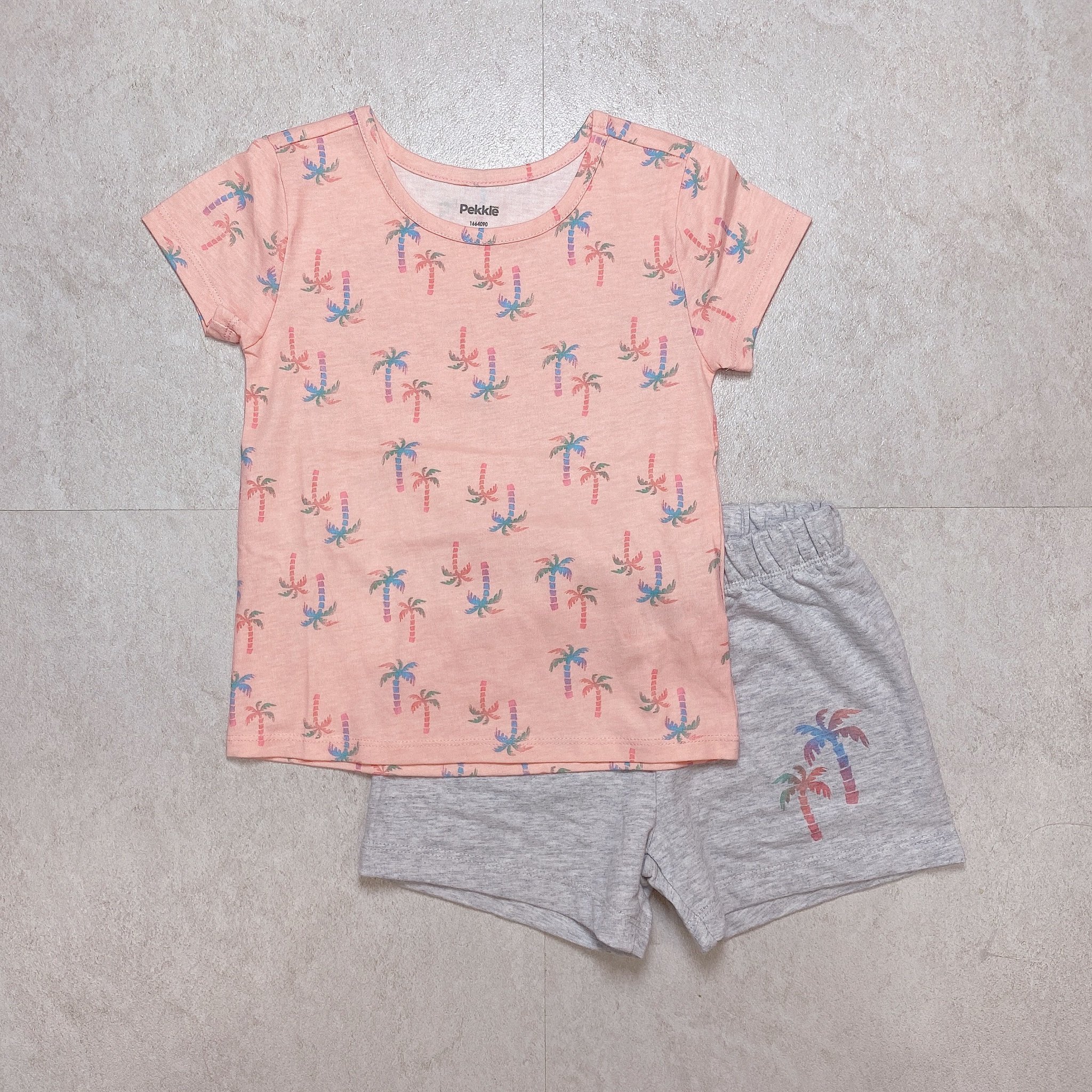 Bộ cotton Pekkle nhiều mẫu Bé Gái size 3y / 4y / 5y