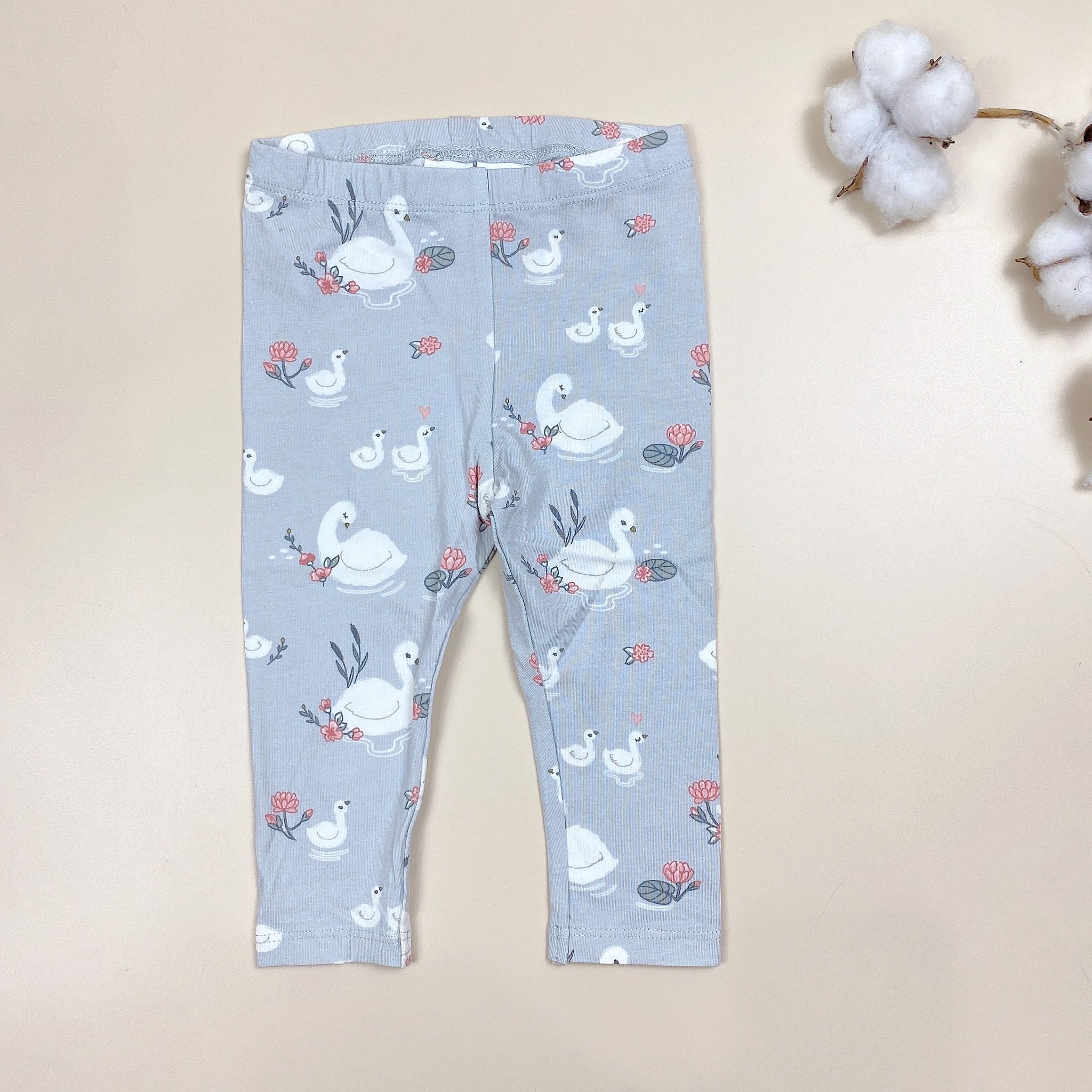 Quần legging cotton HM nhiều hình BG 4m - 4y