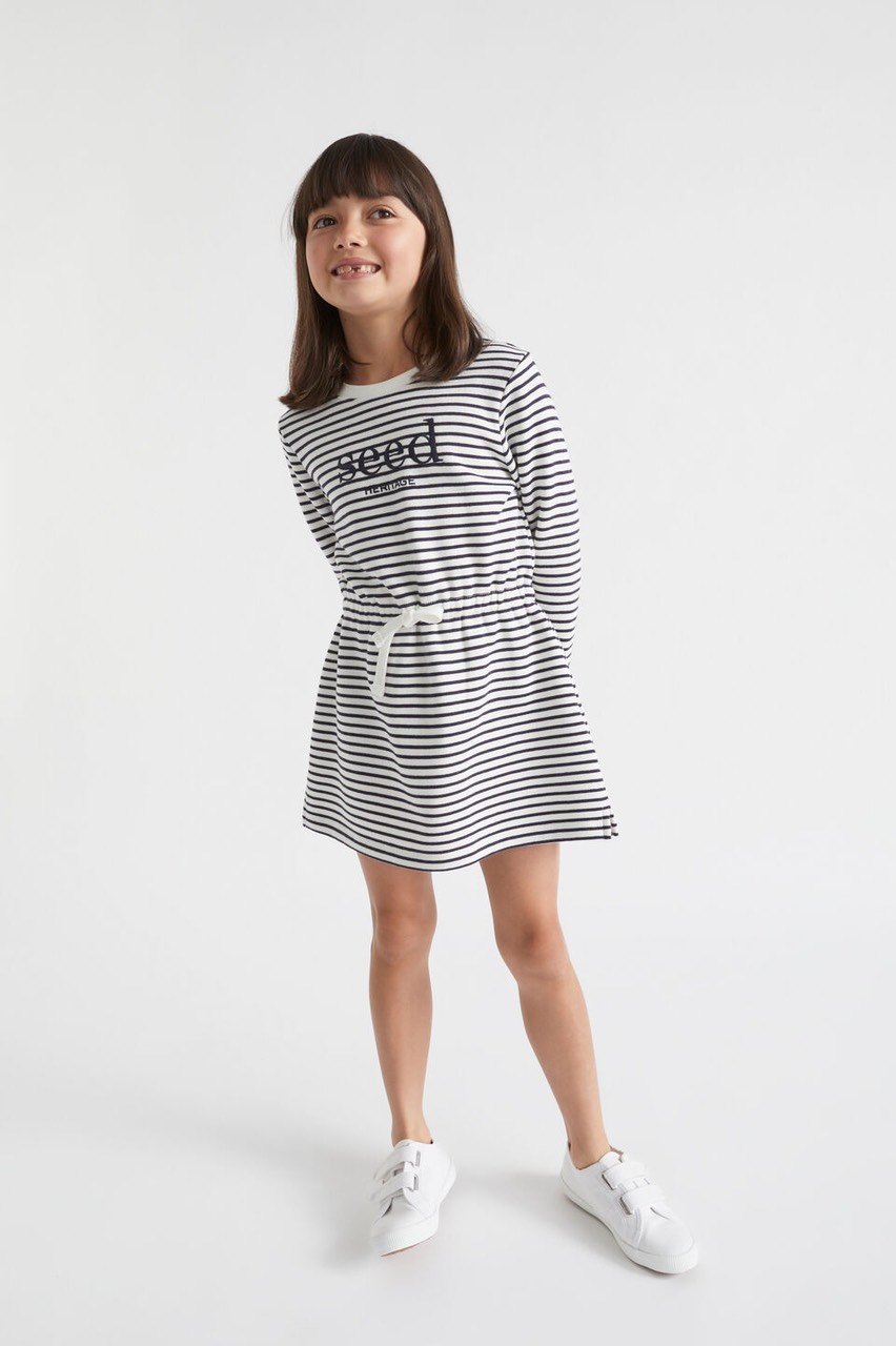Váy nỉ bông Seed chun eo nhiều màu size 12m - 10y