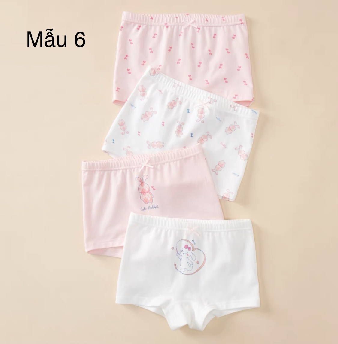 Set 4 chip đùi Bé Gái nhiều mẫu size 100 - 160