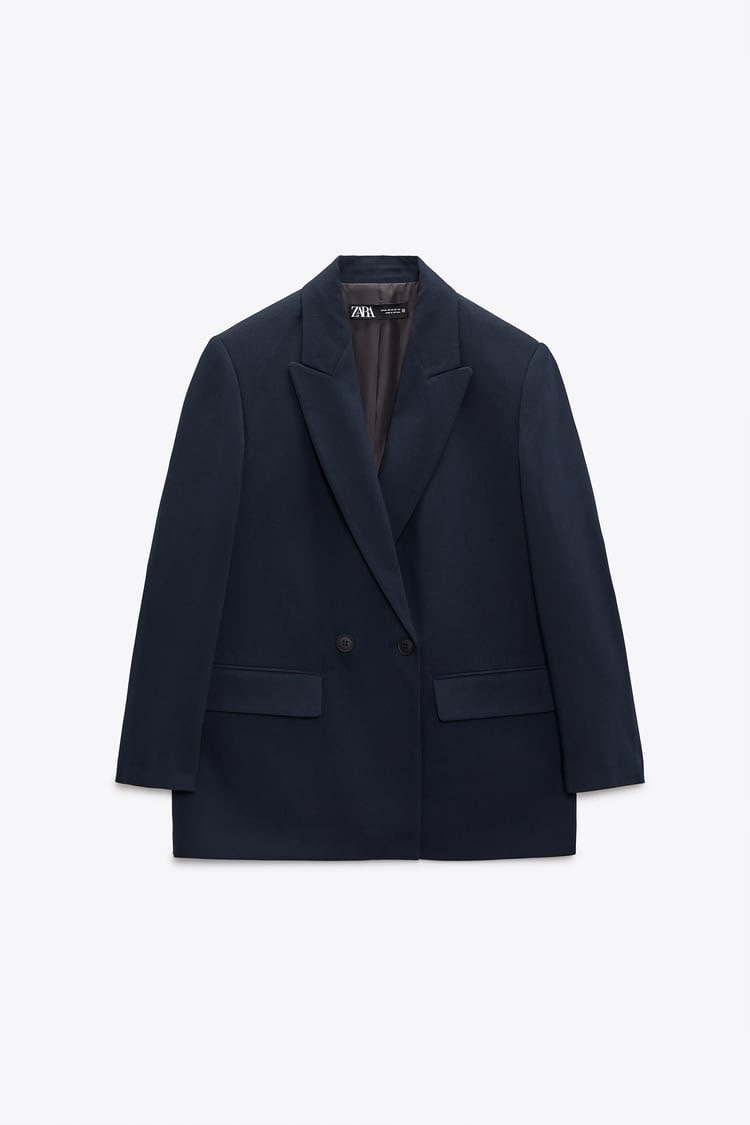 Áo khoác Blazer Zara cho Mẹ 2 màu Navy / Rêu size XS / S