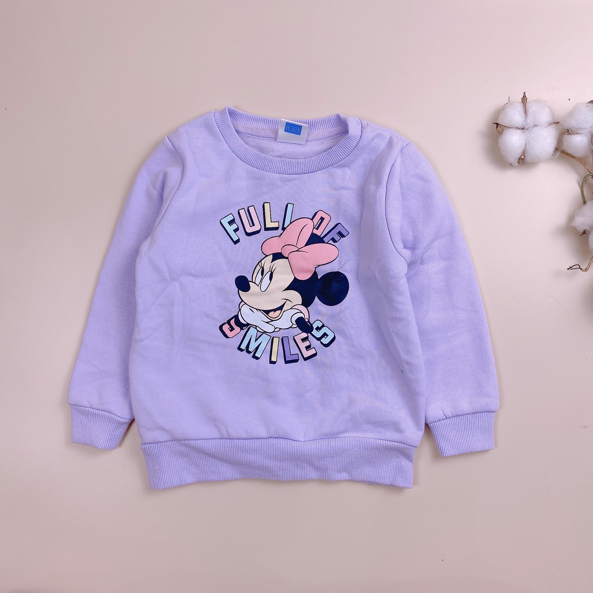 Áo nỉ bông Place Disney Bé Gái nhiều hình 12m - 4y