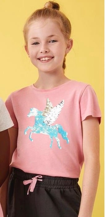 Áo cotton Gapkids kim sa / kim tuyến / thêu nhiều hình BG size 5 - 14y