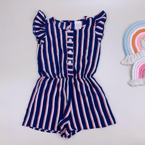 Jumpsuit Heartandarrow voan cát nhiều hoạ tiết BG