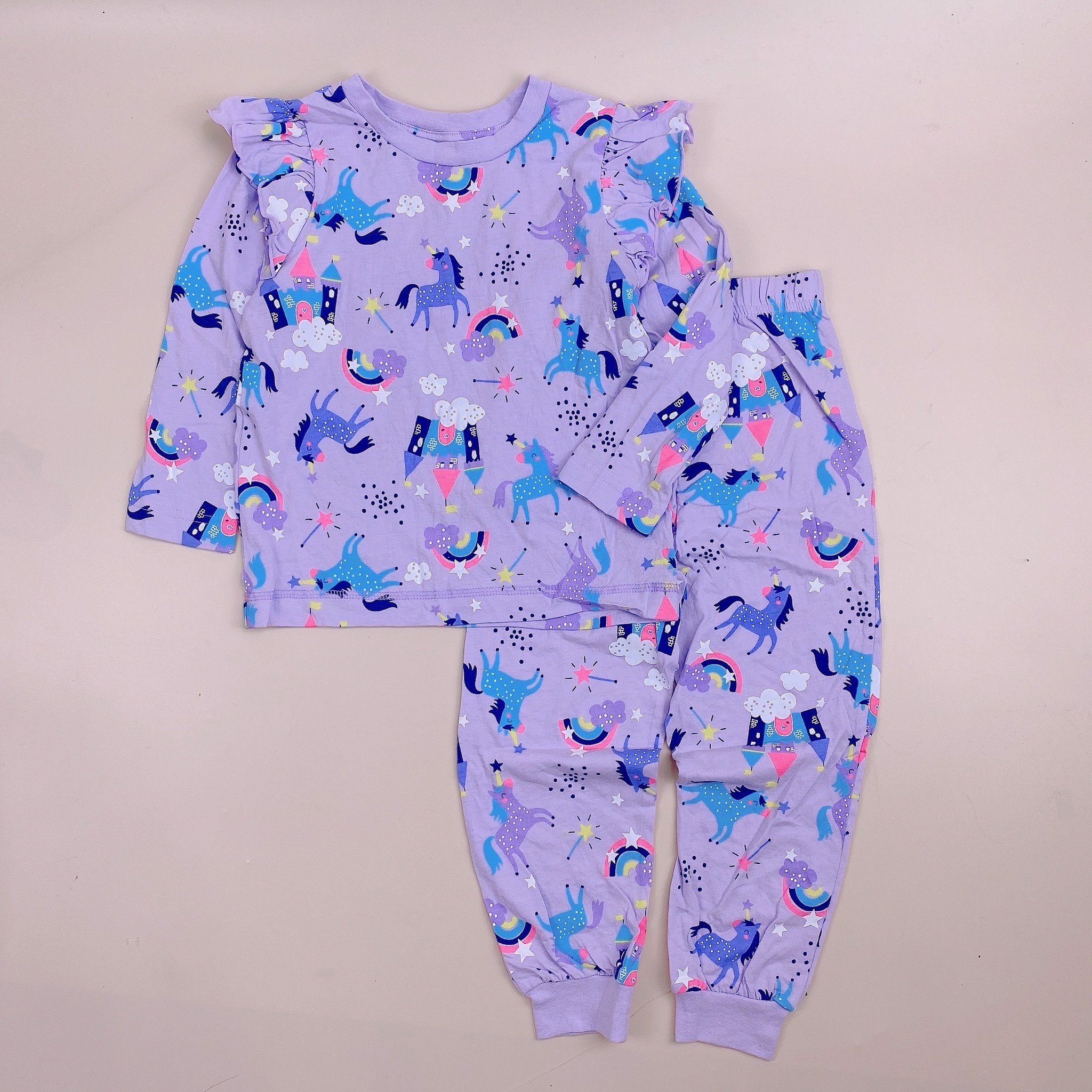 Bộ cotton Matalan Bé gái bèo vai nhiều mẫu