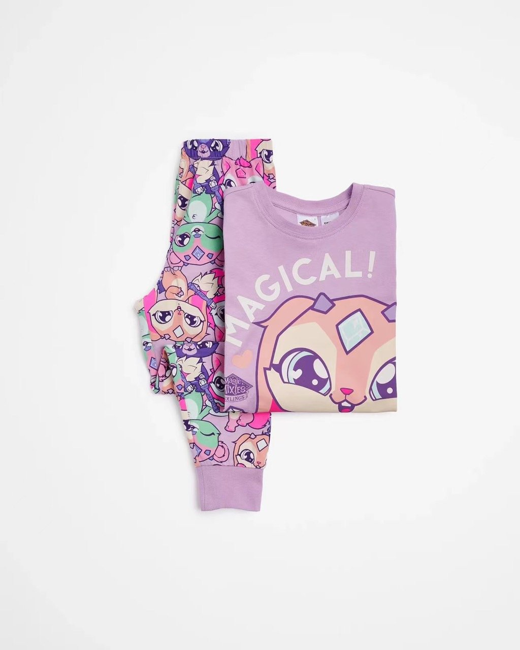 Bộ cotton Hello Kitty 2 màu cho bé gái size 1-8y