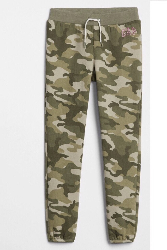 Quần nỉ bông jogger Gapkids BG - Zanzi rêu