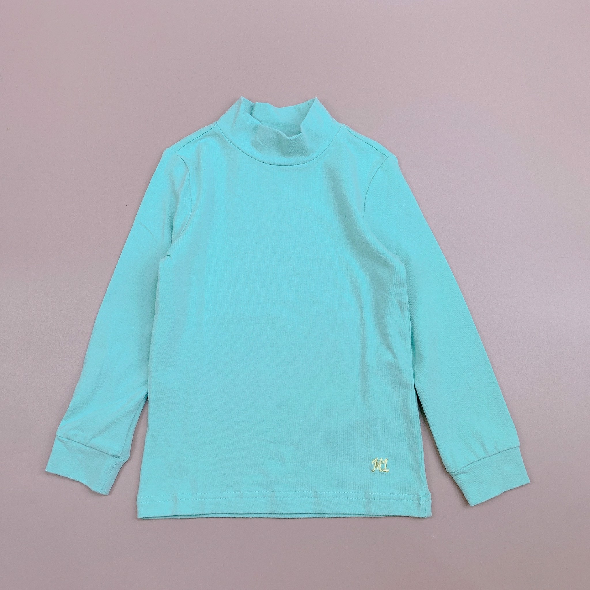 Áo cotton cổ 3p giữ nhiệt MiLam vải Hàn trơn nhiều màu BTBG size 110-160