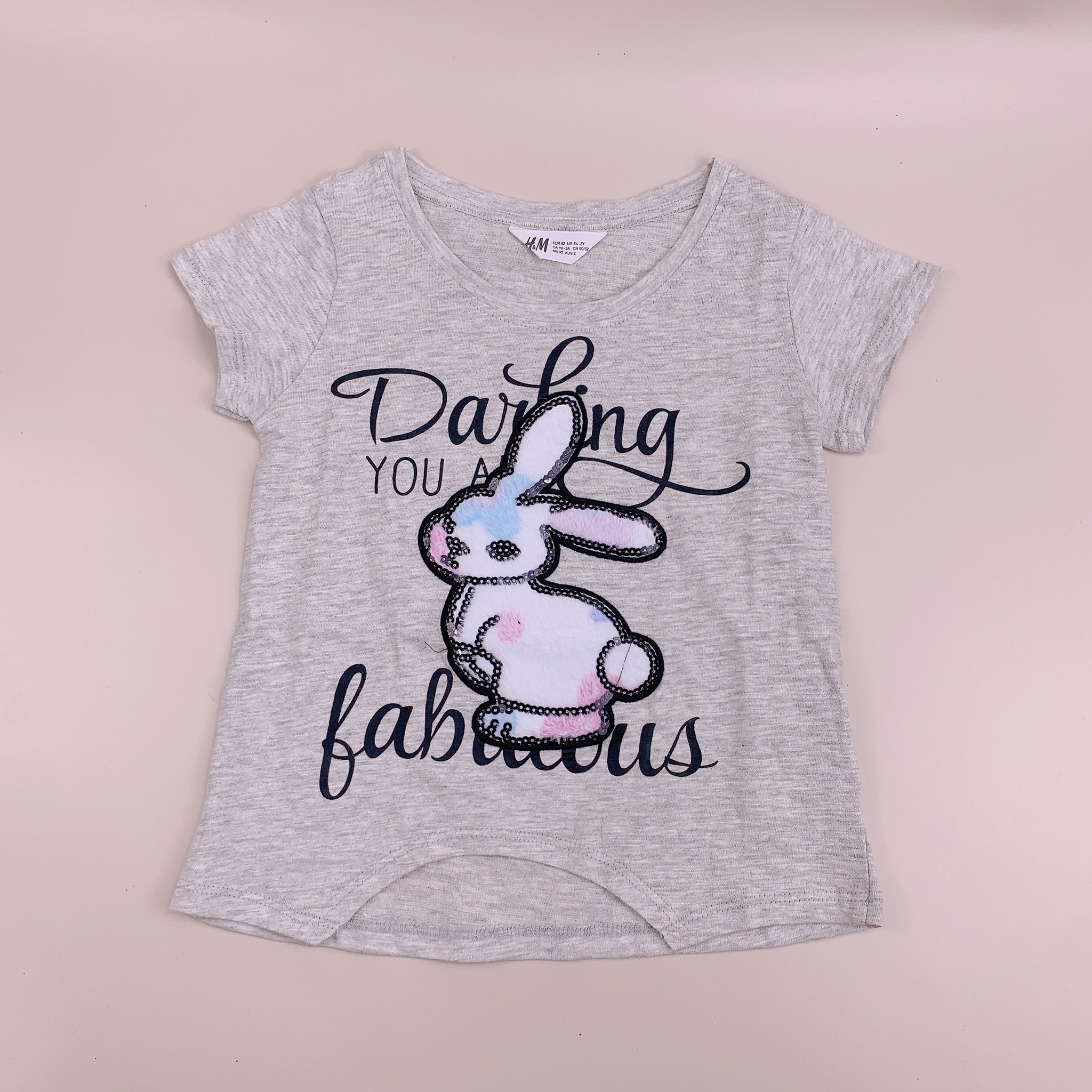 Áo cotton HM kim sa nhiều màu BG 2-10y