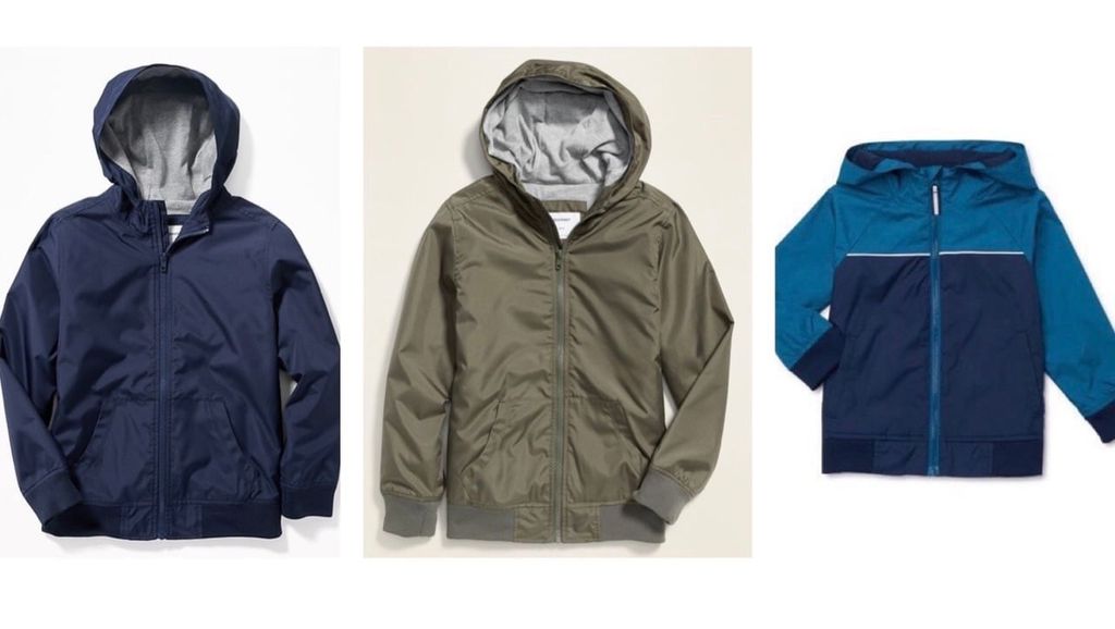 Áo gió Oldnavy, W.N lót cotton 3 màu BT