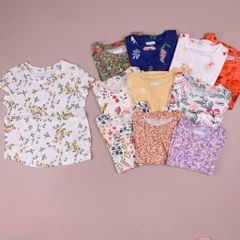 Áo cotton Oldnavy BG 1-5y - họa tiết hoa