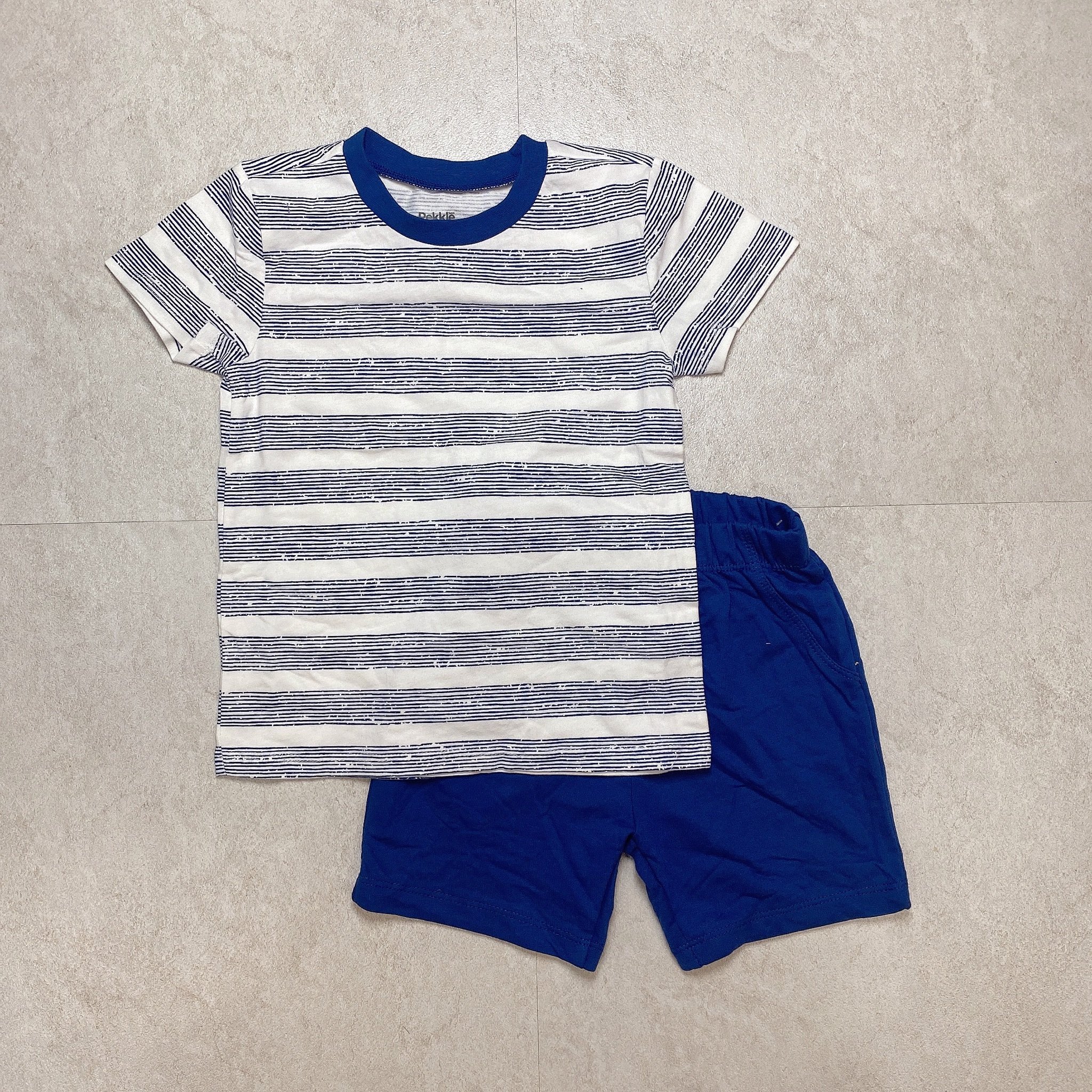 Bộ cotton Pekkle nhiều mẫu Bé Trai size 12m - 5y
