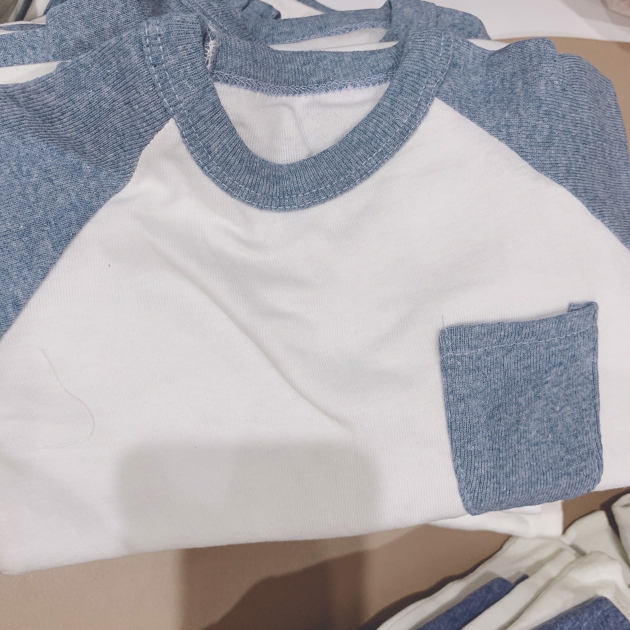 Bộ cotton Moimolpi tay giác lăng BT (form bé)