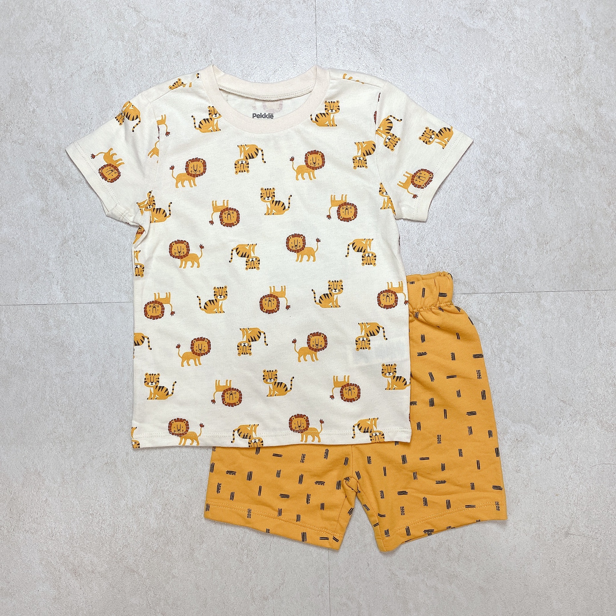 Bộ cotton Pekkle nhiều mẫu Bé Trai size 12m - 5y