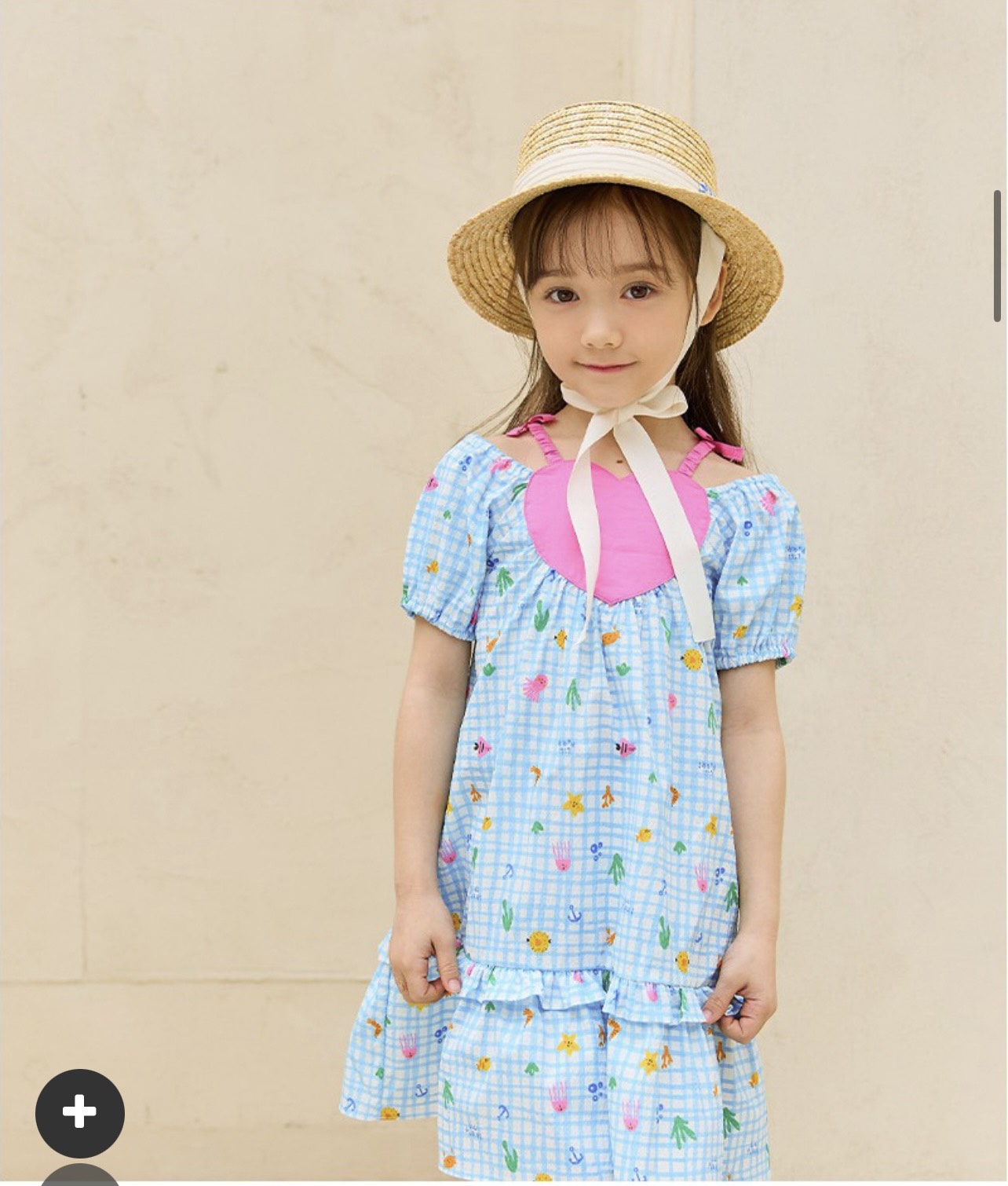 Váy thô nhăn Lilipurri xuất Hàn 2 màu BG size 110-150