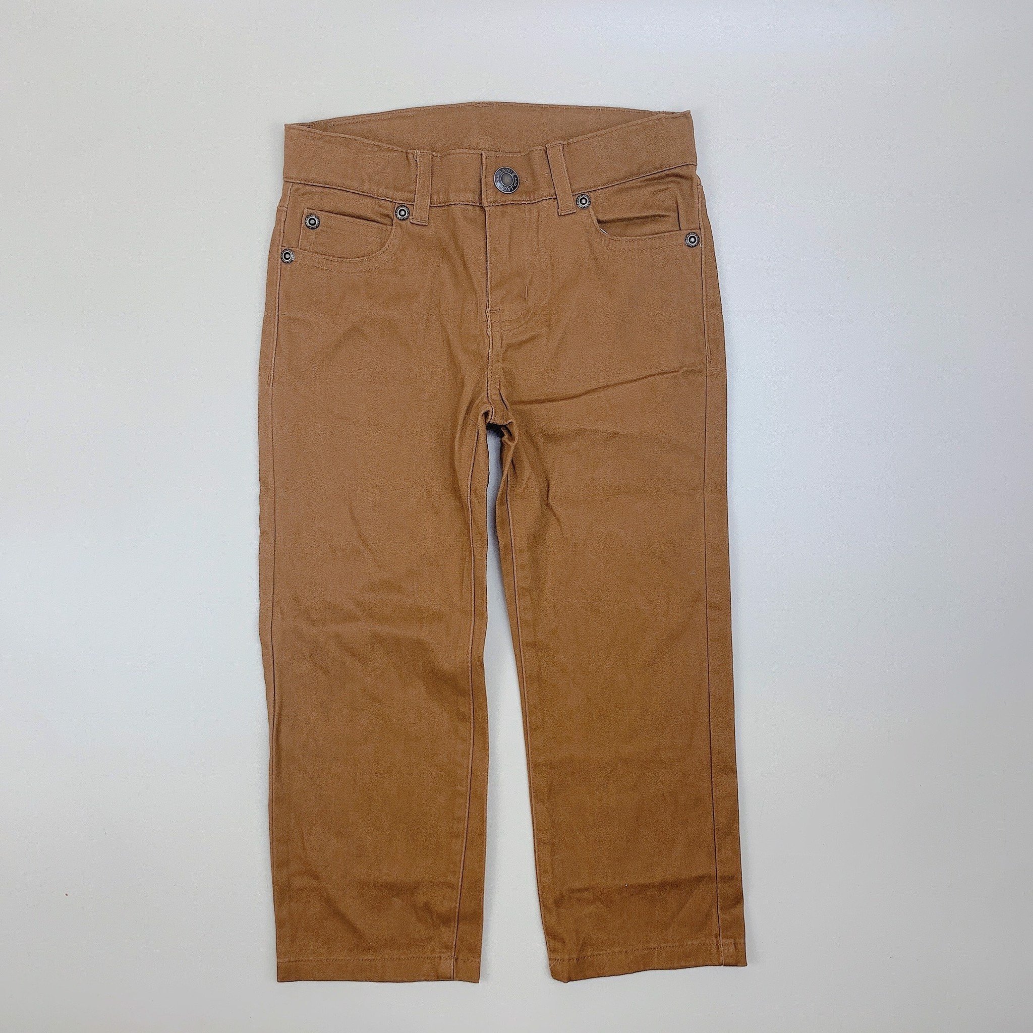 Quần kaki ống đứng Janie & Jack màu nâu / navy BT