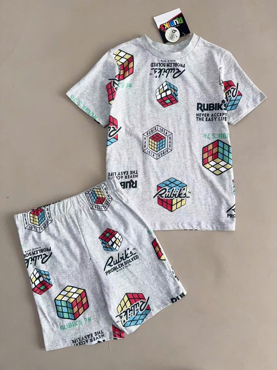 Bộ cotton dư xịn Manchester / Australia / Rubik / Sonic bé trai size 6 - 16y
