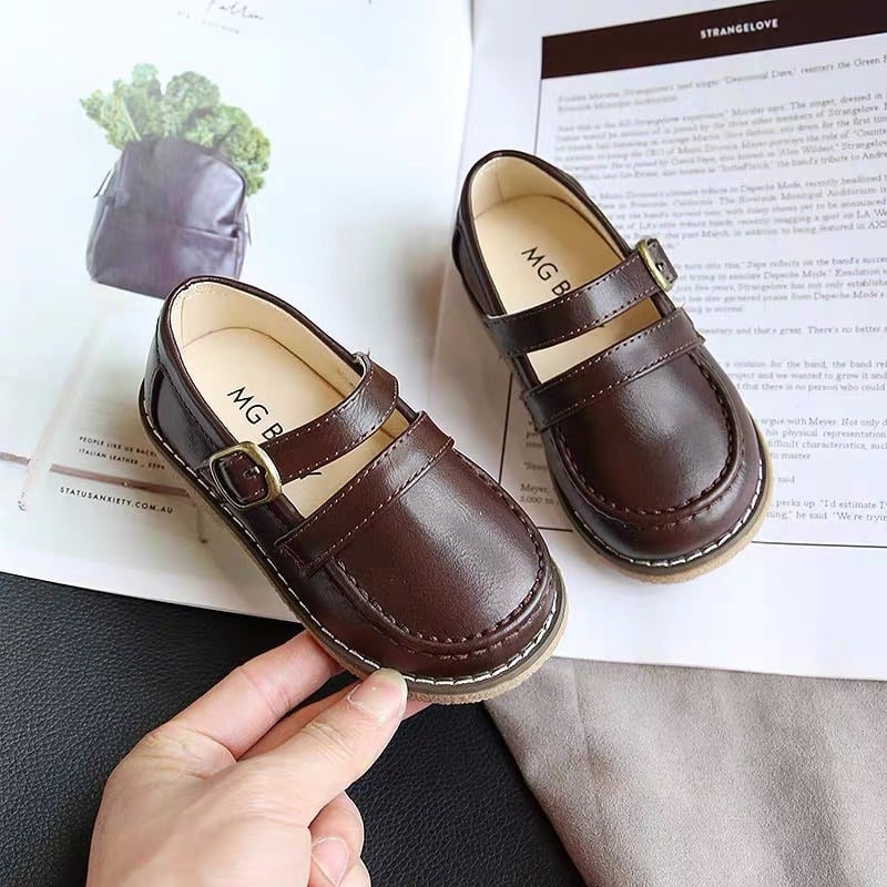 V831 - Giày MG Baby quai ngang 3 màu size 21-30
