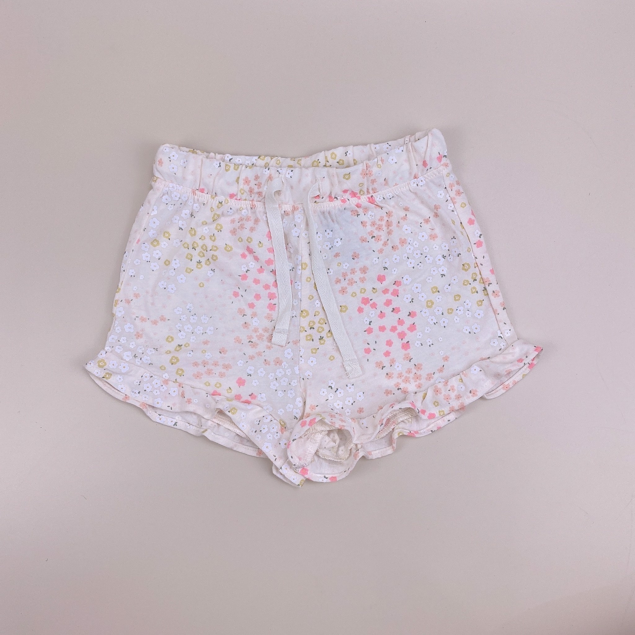 Quần short cotton HM trơn màu / kẻ 6m - 4y BG