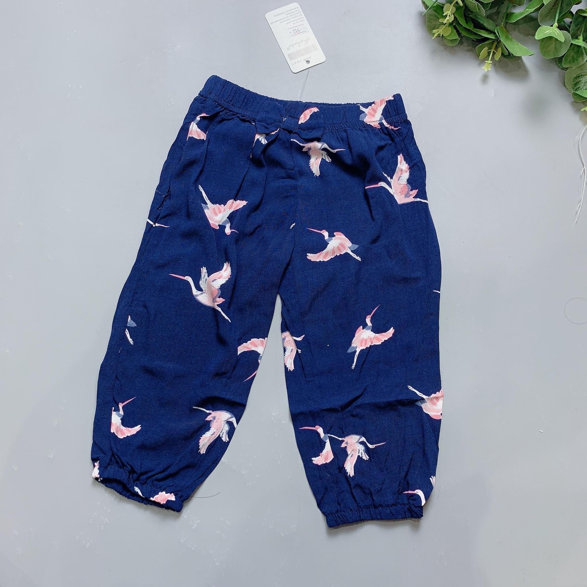 Quần alibaba Karlomico- navy hồng hạc