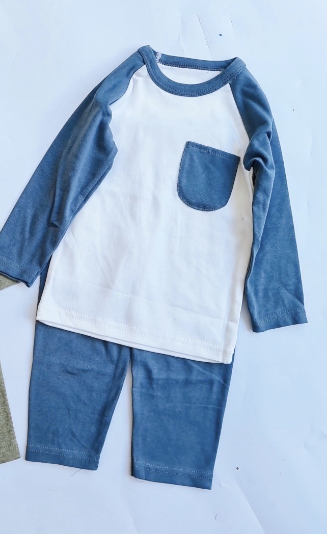 Bộ cotton Moimolpi tay giác lăng BT (form bé)