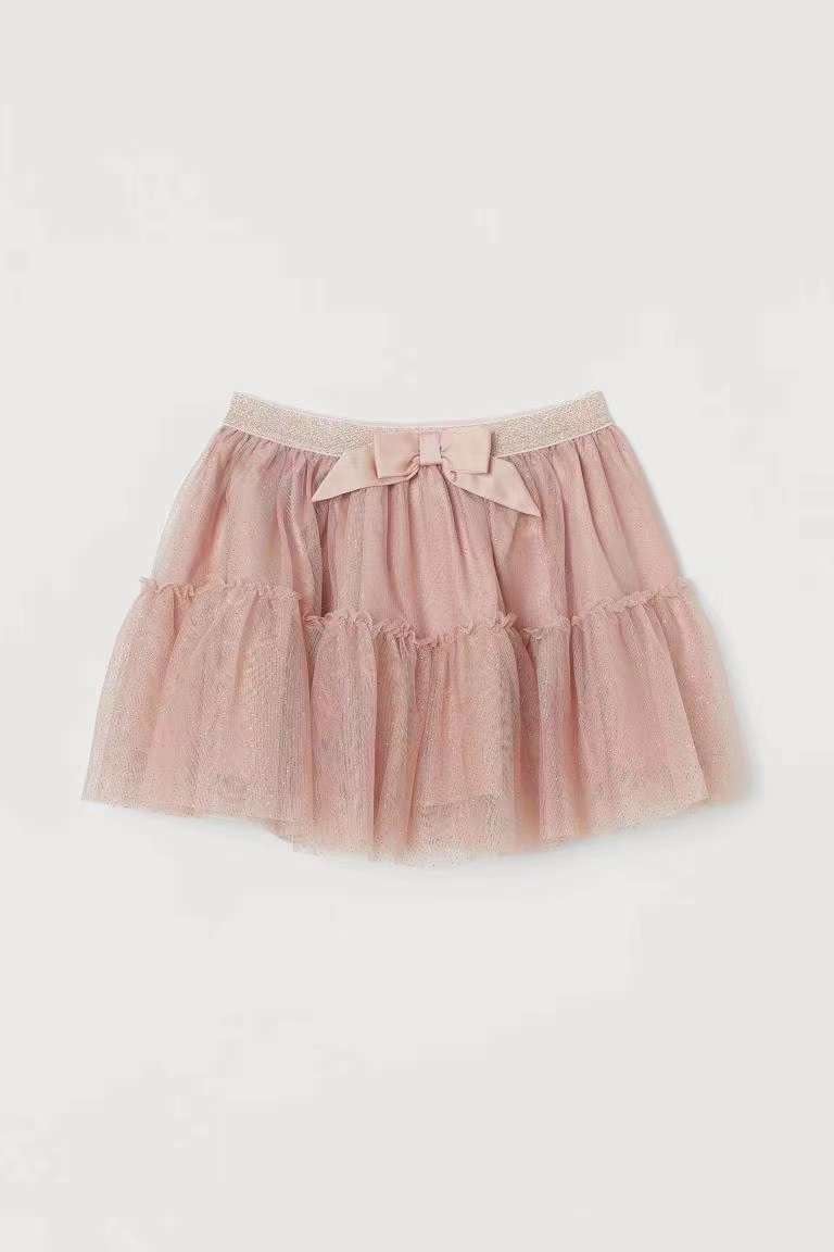 Đầm tay ngắn phối chân váy voanvải size nhí Cat  Jack size 12M  5T  Việt Nam xuất xịn