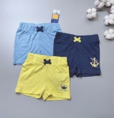 [30%] Quần đùi cotton Lupilu vàng/ / navy / xanh dương