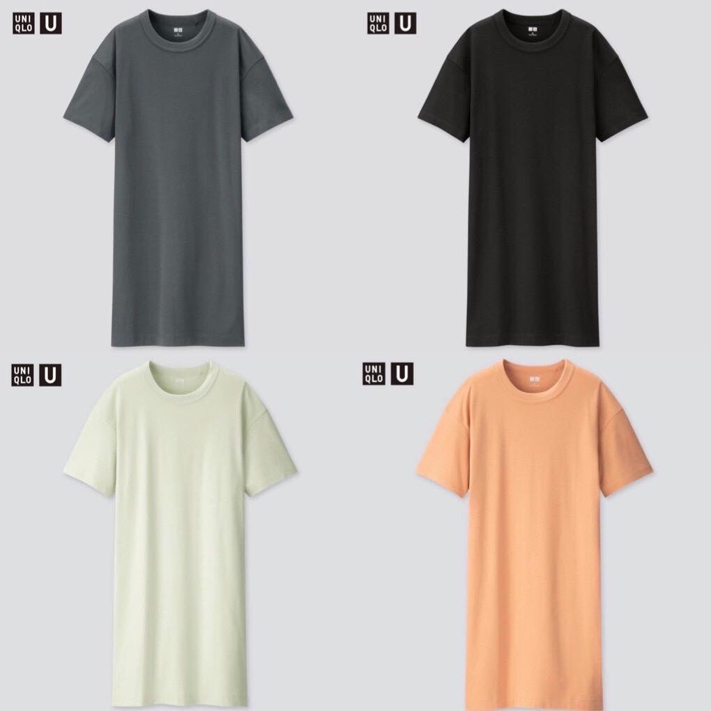 Summer Looks from Uniqlo Drape Crewneck TShirt  Supima Cotton Tee   Welcome Objects