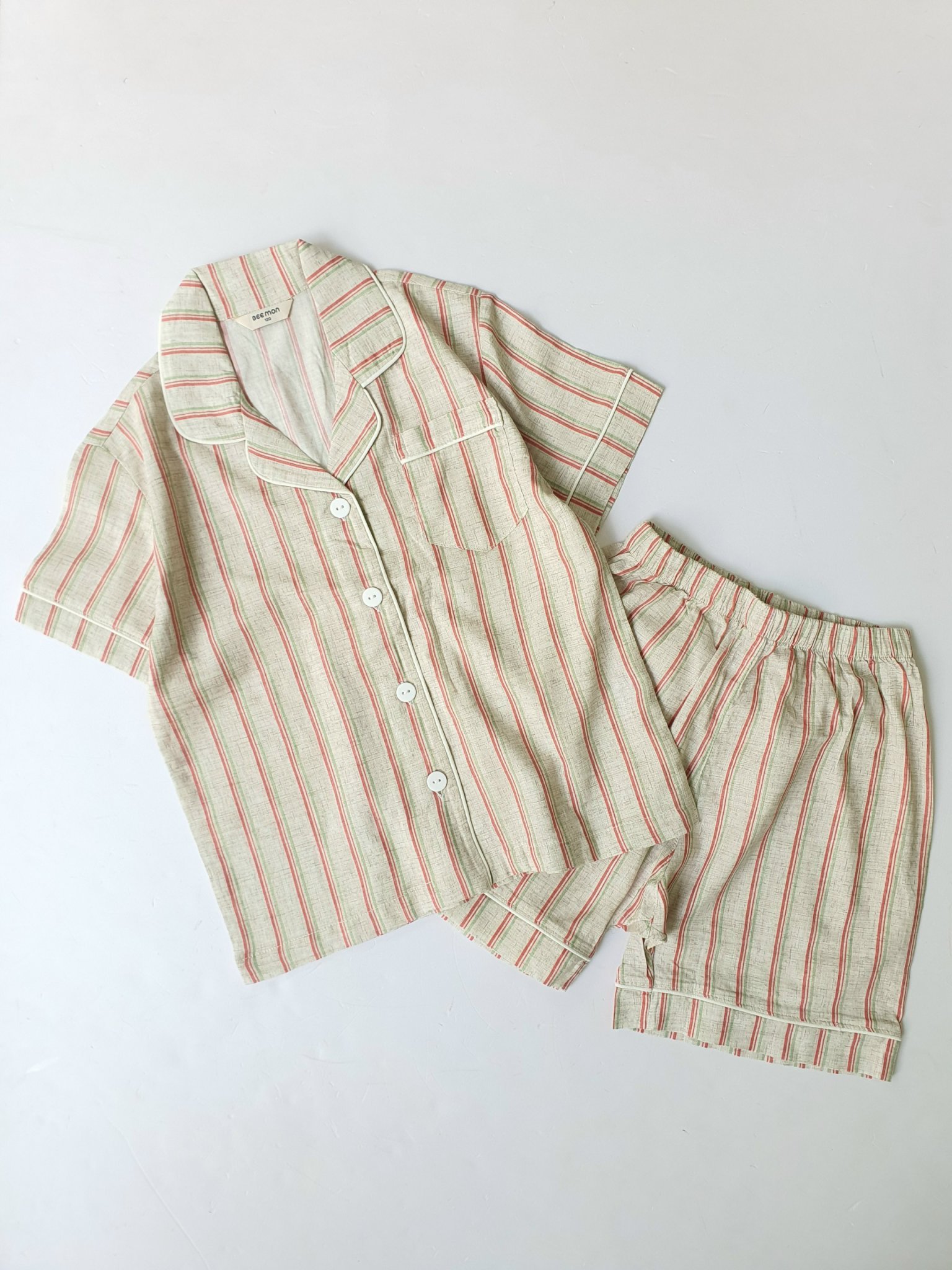 Bộ thô Pyjama Bee Mon 3 họa tiết cho Mẹ và Bé