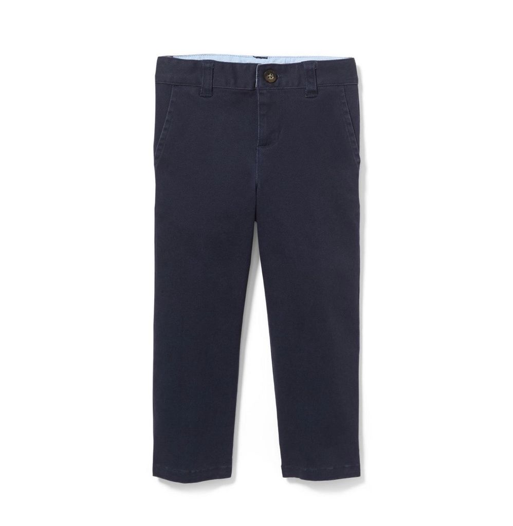 Quần kaki ống đứng Janie & Jack màu nâu / navy BT