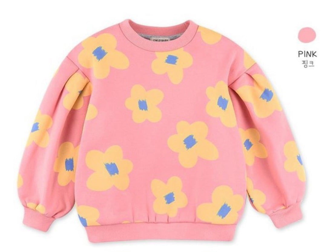 Áo nỉ bông Owley Barn nhiều hình Bé Gái size 110 - 160