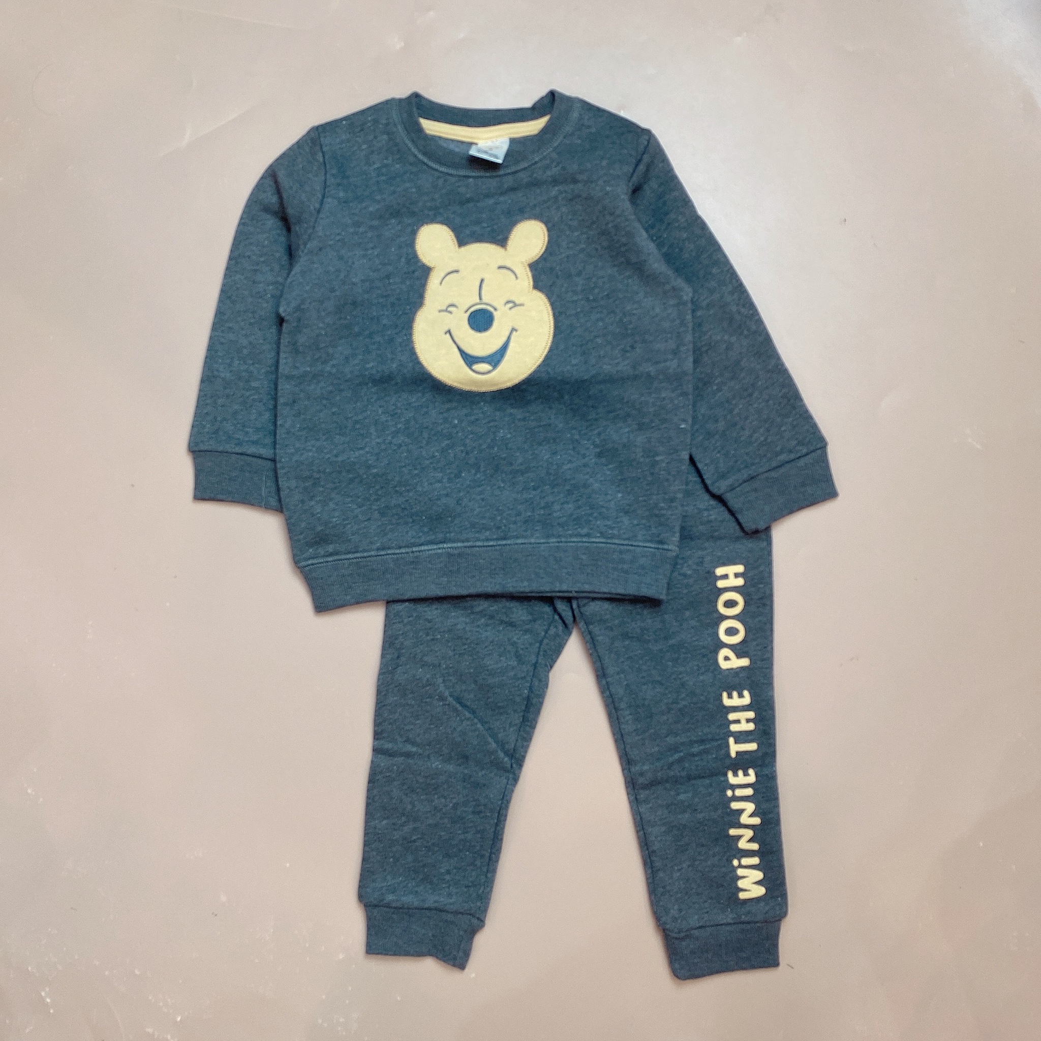 Bộ nỉ bông Muji nhiều hình Disney Bé trai size 2 - 5y