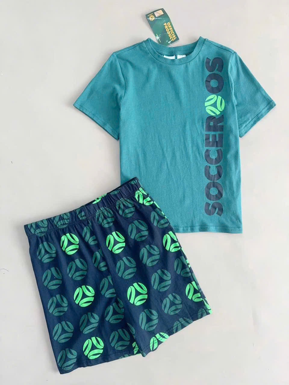 Bộ cotton dư xịn Manchester / Australia / Rubik / Sonic bé trai size 6 - 16y